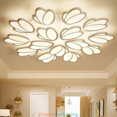 Moderne plafondlamp met tulp als decoratieve verlichting Moderne plafondlamp met tulp als decoratieve verlichting