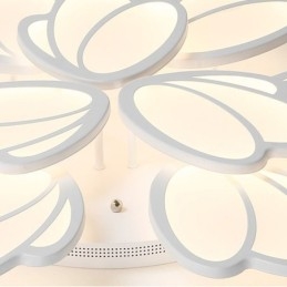 Moderne plafondlamp met tulp als decoratieve verlichting
