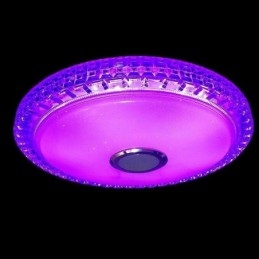 Plafondlamp met afstandsbediening via APP, Bluetooth-muziekluidsprekerlamp