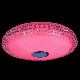 Plafondlamp met afstandsbediening via APP, Bluetooth-muziekluidsprekerlamp