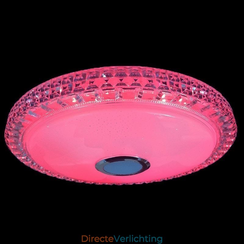 Plafondlamp met afstandsbediening via APP, Bluetooth-muziekluidsprekerlamp