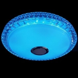 Plafondlamp met afstandsbediening via APP, Bluetooth-muziekluidsprekerlamp