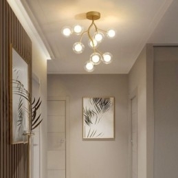 Nordic Branches plafondlamp met inbouwmontage