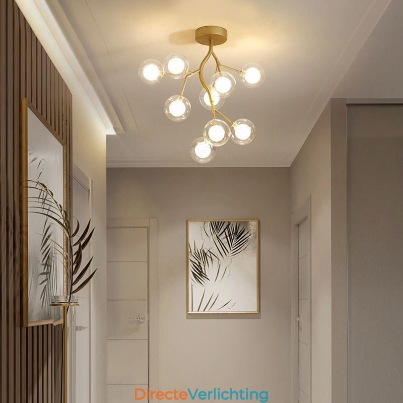 Nordic Branches plafondlamp met inbouwmontage