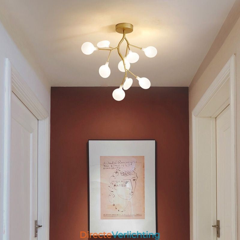 Nordic Branches plafondlamp met inbouwmontage