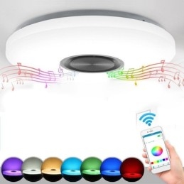 Inbouw decoratieve lamp met afstandsbediening via APP, Bluetooth-muziekluidsprekerlamp