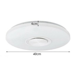 Inbouw decoratieve lamp met afstandsbediening via APP, Bluetooth-muziekluidsprekerlamp