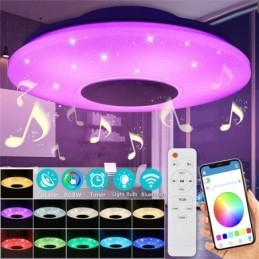Inbouw decoratieve lamp met afstandsbediening via APP, Bluetooth-muziekluidsprekerlamp