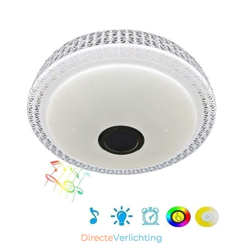 Plafondlamp Decoratieve lamp Afstandsbediening APP-bediening Bluetooth Muziek Luidspreker Inbouw