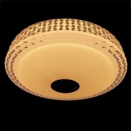 Plafondlamp Decoratieve lamp Afstandsbediening APP-bediening Bluetooth Muziek Luidspreker Inbouw