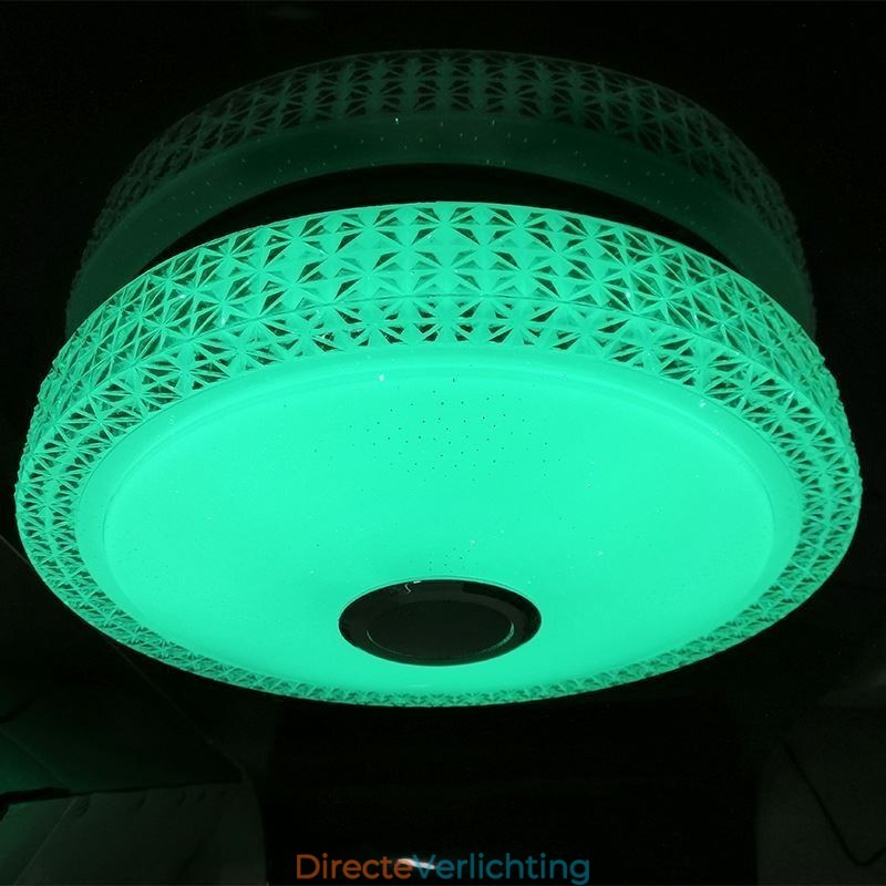 Plafondlamp Decoratieve lamp Afstandsbediening APP-bediening Bluetooth Muziek Luidspreker Inbouw