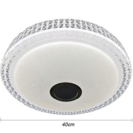 Plafondlamp Decoratieve lamp Afstandsbediening APP-bediening Bluetooth Muziek Luidspreker Inbouw