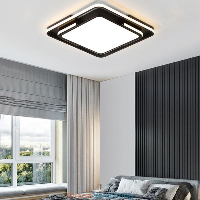 Moderne eenvoudige plafondlamp met vierkante acryllamp
