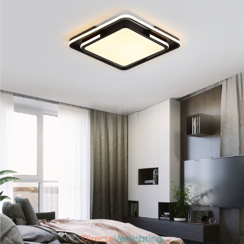 Moderne eenvoudige plafondlamp met vierkante acryllamp