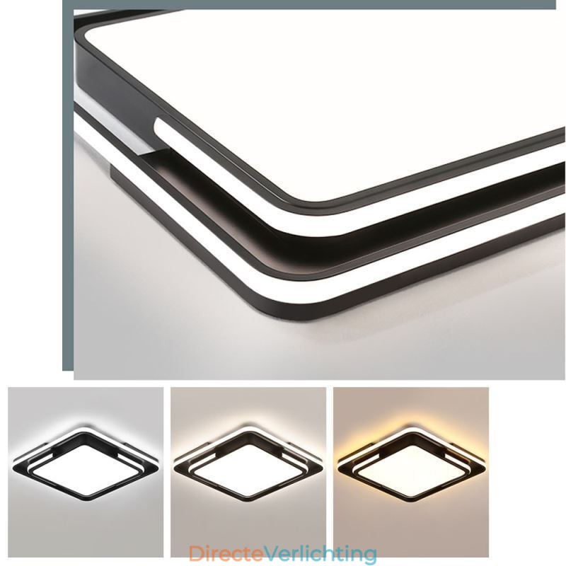 Moderne eenvoudige plafondlamp met vierkante acryllamp