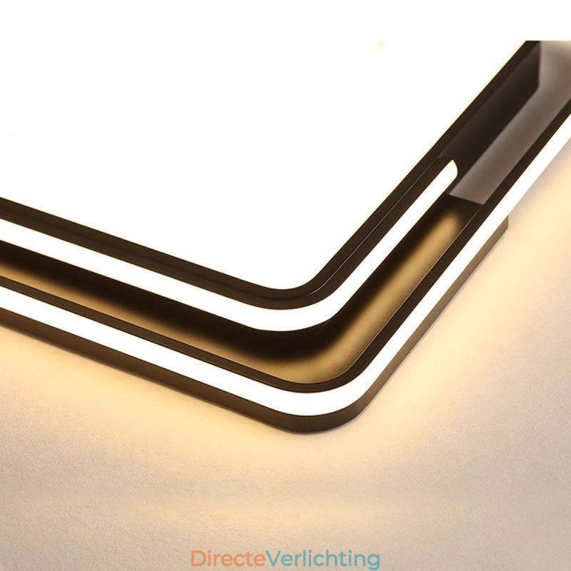 Moderne eenvoudige plafondlamp met vierkante acryllamp