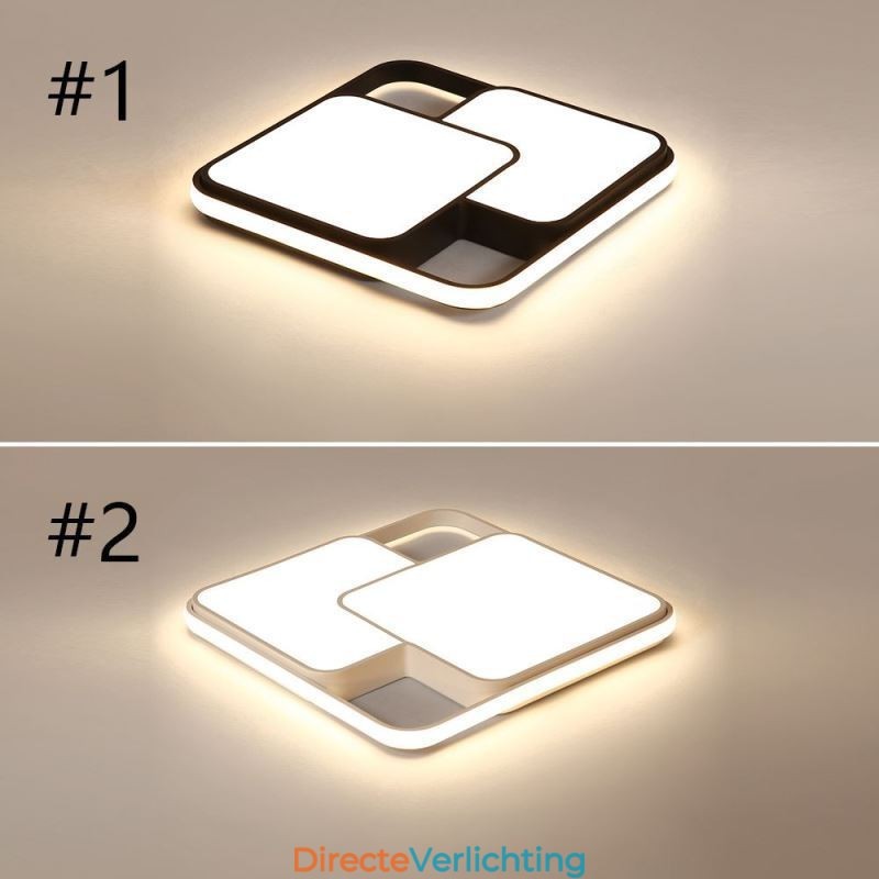 Moderne geometrische plafondlamp met acryl decoratielamp