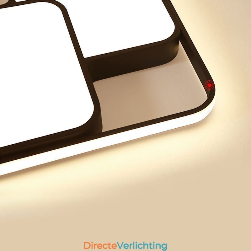 Moderne geometrische plafondlamp met acryl decoratielamp