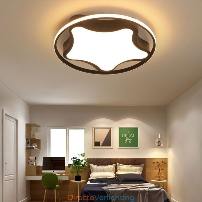 Star Flush Mount Plafondlamp Moderne Eenvoudige Plafondlamp
