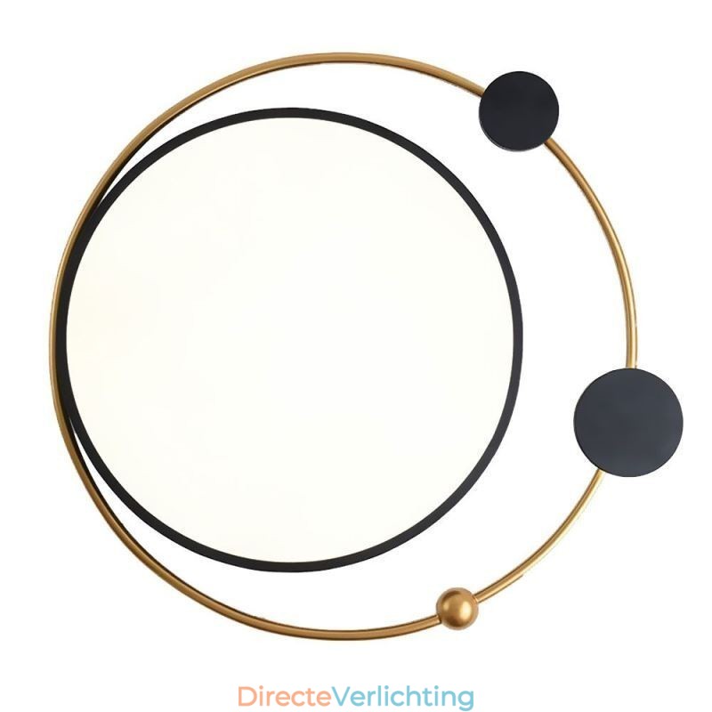Moderne plafondlamp met cirkelvormige plafondlamp van acryl