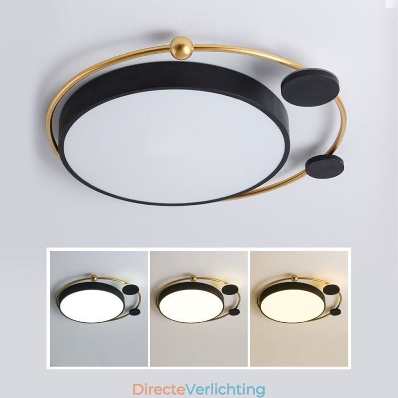Moderne plafondlamp met cirkelvormige plafondlamp van acryl