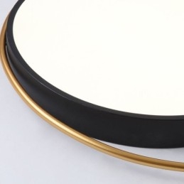 Moderne plafondlamp met cirkelvormige plafondlamp van acryl