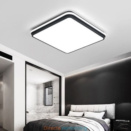 Minimalistische vierkante plafondlamp met moderne acrylverlichting Minimalistische vierkante plafondlamp met moderne acrylverlichting