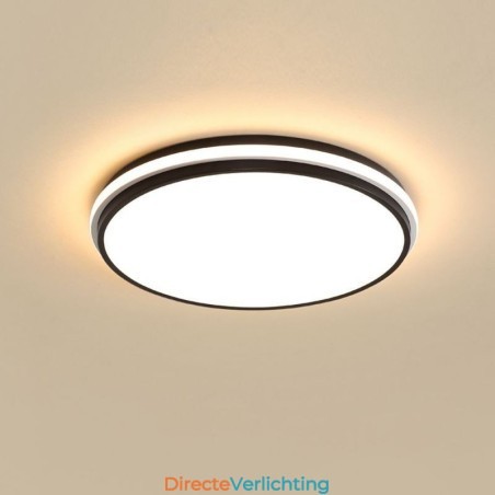 Minimalistische ronde plafondlamp met inbouwmontage, moderne acrylverlichting Minimalistische ronde plafondlamp met inbouwmontage, moderne acrylverlichting