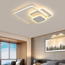 Vierkante Frames Flush Mount Decoratieve Plafondlamp