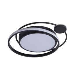Moderne ronde plafondlamp met inbouwmontage