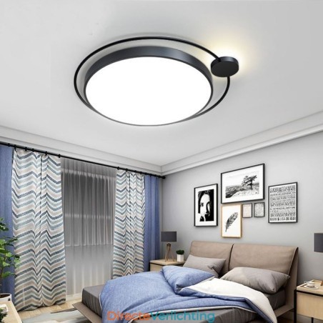 Eenvoudige stijl ronde plafondlamp van acryl Eenvoudige stijl ronde plafondlamp van acryl