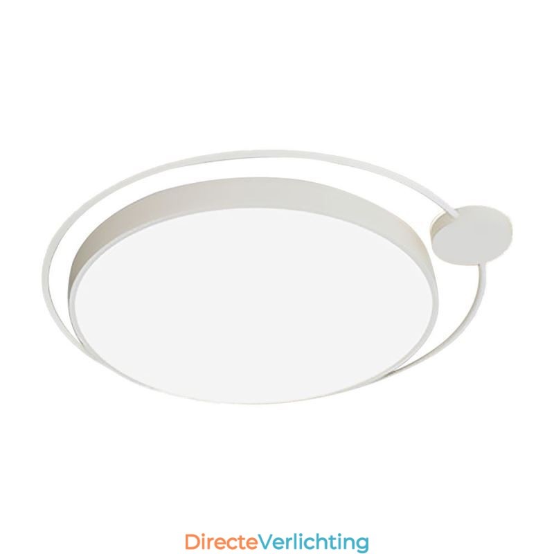 Eenvoudige stijl ronde plafondlamp van acryl