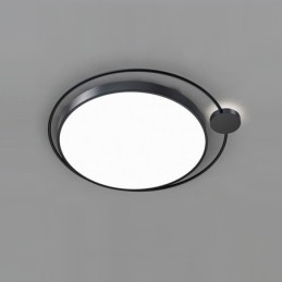 Eenvoudige stijl ronde plafondlamp van acryl