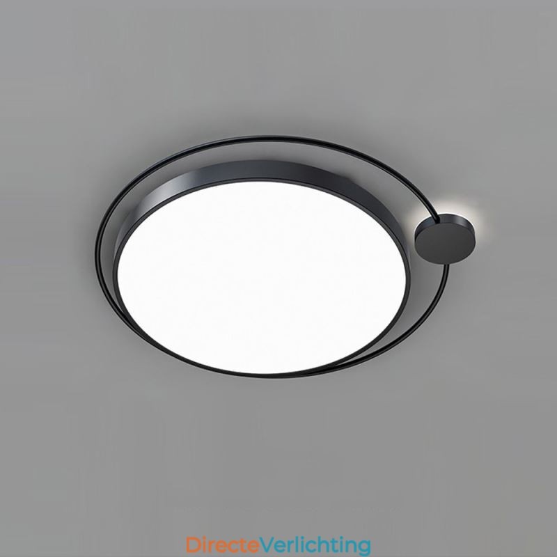 Eenvoudige stijl ronde plafondlamp van acryl