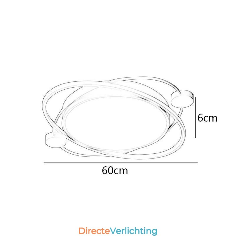 Moderne plafondlamp Planet Flush Mount plafondlamp