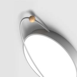 Moderne ronde plafondlamp Planet Flush Mount-lamparmatuur