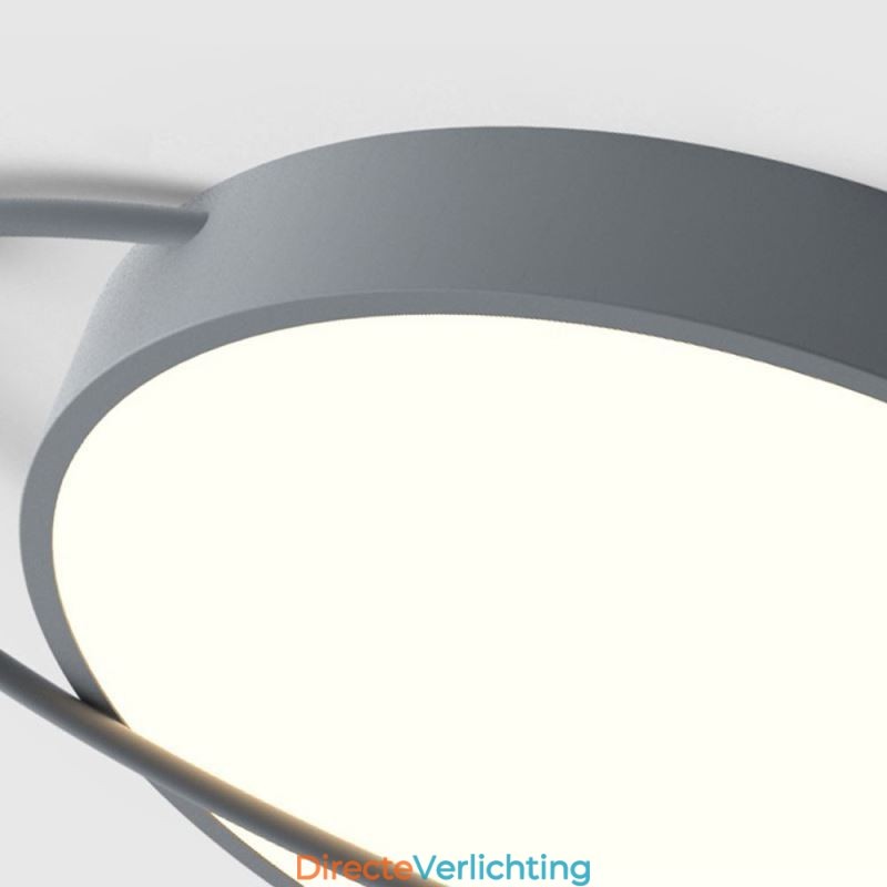 Moderne ronde plafondlamp Planet Flush Mount-lamparmatuur