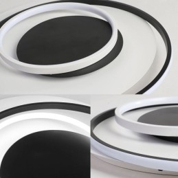 Onregelmatige ronde plafondlamp