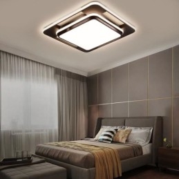 Moderne minimalistische plafondlamp met vierkante plafondlamp
