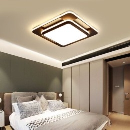 Moderne minimalistische plafondlamp met vierkante plafondlamp
