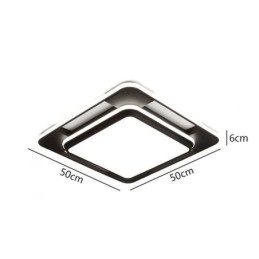 Moderne minimalistische plafondlamp met vierkante plafondlamp