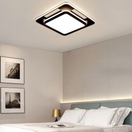 Moderne minimalistische plafondlamp met vierkante plafondlamp