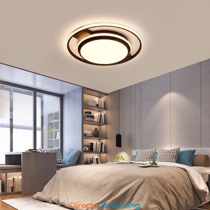 Moderne minimalistische plafondlamp met ronde plafondlamp