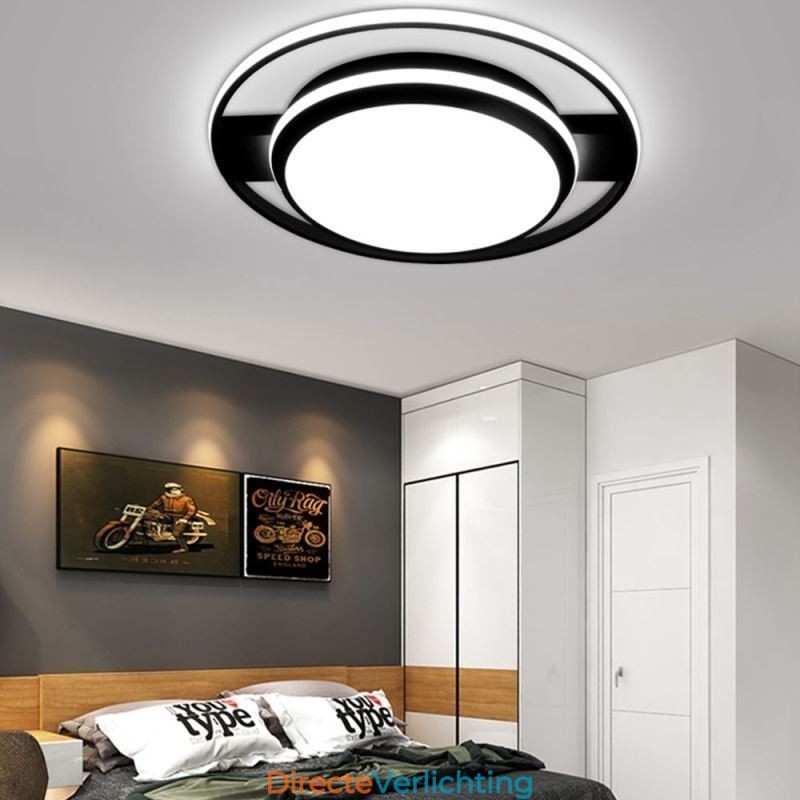Moderne minimalistische plafondlamp met ronde plafondlamp