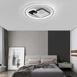 Moderne minimalistische plafondlamp ronde en vierkante plafondlamp