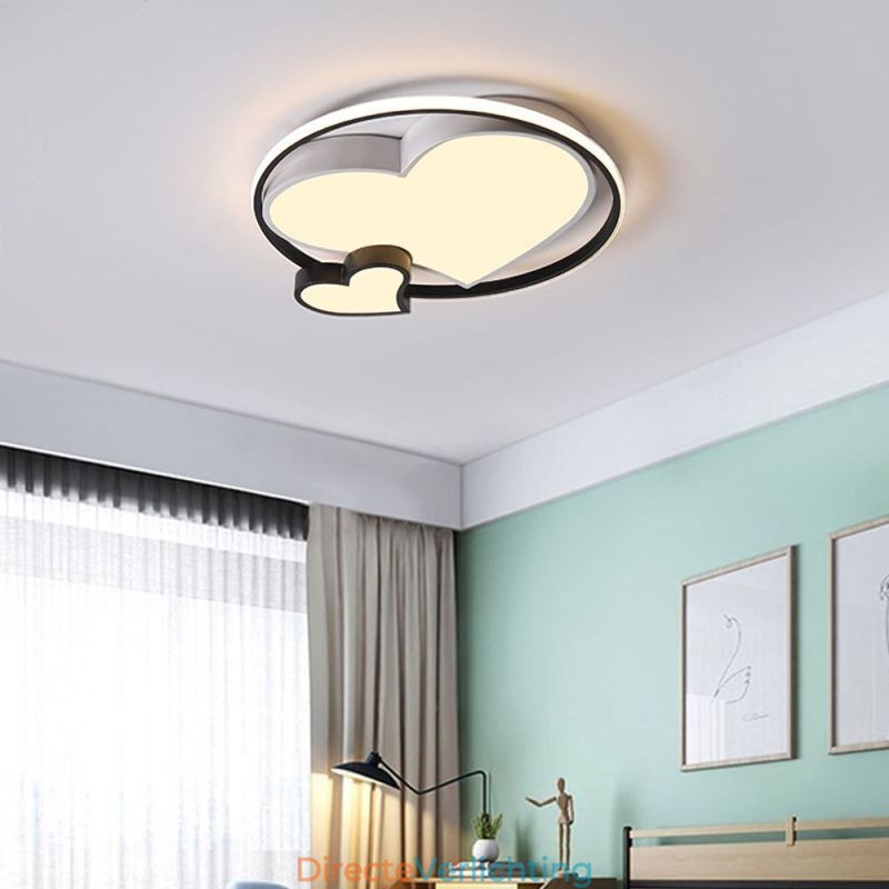 Dubbele Harten Plafondlamp Decoratieve Verlichting