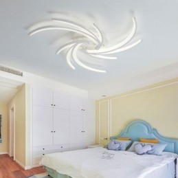 Onregelmatige lineaire plafondlamp met moderne verlichting