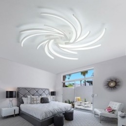 Onregelmatige lineaire plafondlamp met moderne verlichting