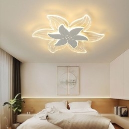 Elegante bloem plafondlamp Unieke decoratieve verlichting