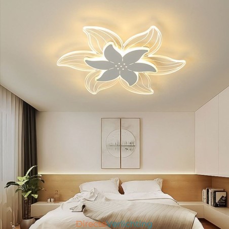 Elegante bloem plafondlamp Unieke decoratieve verlichting Elegante bloem plafondlamp Unieke decoratieve verlichting